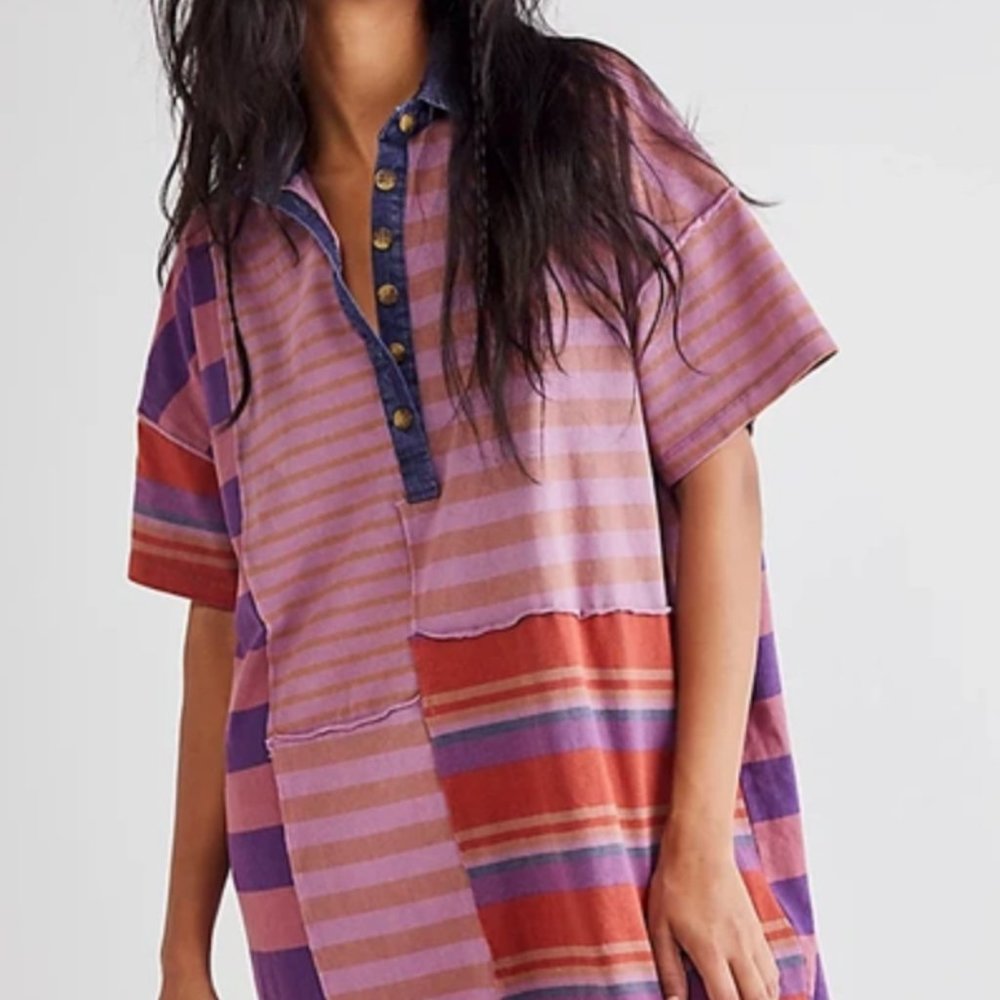 Free People Charlie Tee Dress Size XL